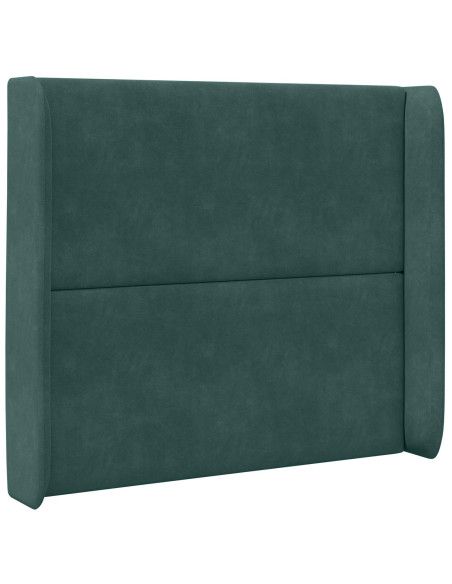 Orecchia della Testata Verde 80 x 16 x 4 cm Velluto