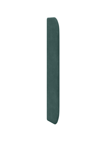 Orecchia della Testata Verde 80 x 16 x 4 cm Velluto