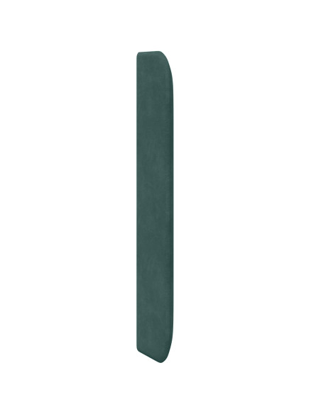 Orecchia della Testata Verde 80 x 16 x 4 cm Velluto