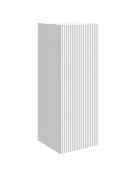 Mobiletto a muro Bianco 33 x 34,5 x 90 cm Legno ingegnerizzato