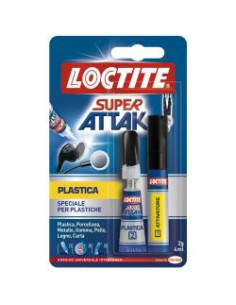 SUPER ATTAK PLASTICA 2GR+4ML