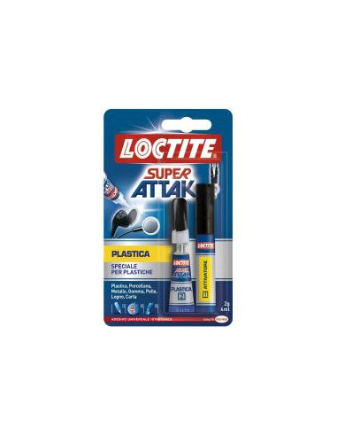SUPER ATTAK PLASTICA 2GR+4ML