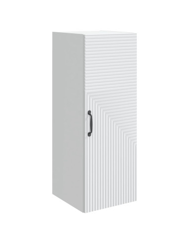 Mobiletto a muro Bianco 33 x 34,5 x 90 cm Legno ingegnerizzato