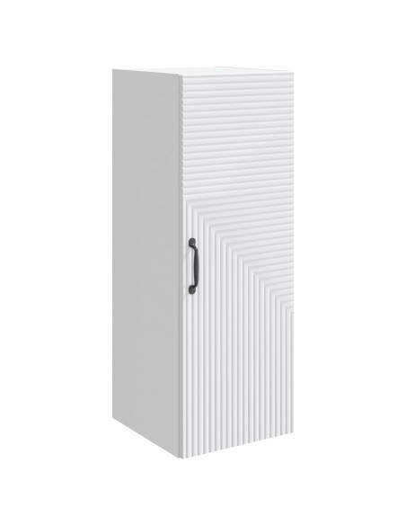Mobiletto a muro Bianco 33 x 34,5 x 90 cm Legno ingegnerizzato