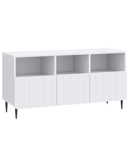Mobile TV Bianco 102 x 34,5 x 50 cm Legno ingegnerizzato