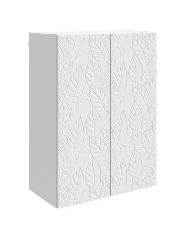 Mobiletto a muro Bianco 66 x 34,5 x 90 cm Legno ingegnerizzato