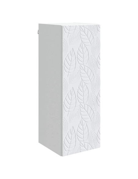 Mobiletto a muro Bianco 33 x 34,5 x 90 cm Legno ingegnerizzato