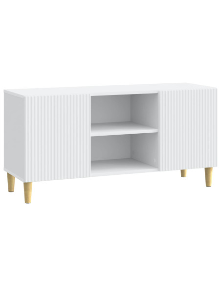 Mobile TV Bianco 102 x 34,5 x 50 cm Legno ingegnerizzato