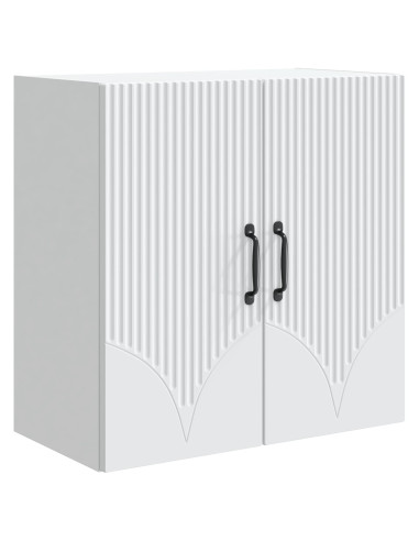 Mobiletto a muro Bianco 59 x 31 x 60 cm Legno ingegnerizzato
