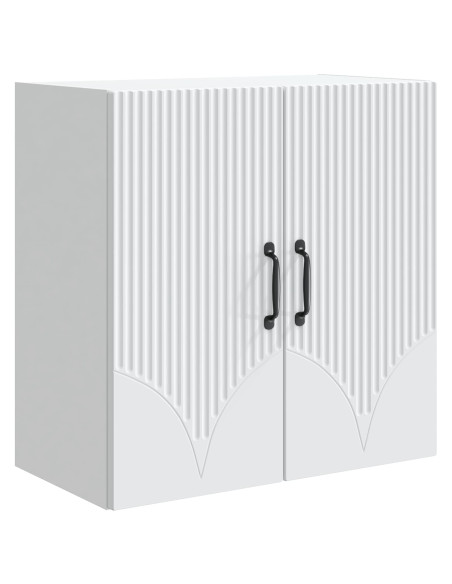 Mobiletto a muro Bianco 59 x 31 x 60 cm Legno ingegnerizzato