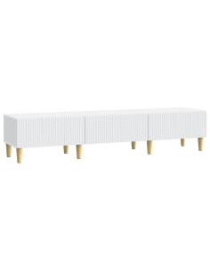 Mobile TV Bianco 147 x 34,5 x 30 cm Legno ingegnerizzato