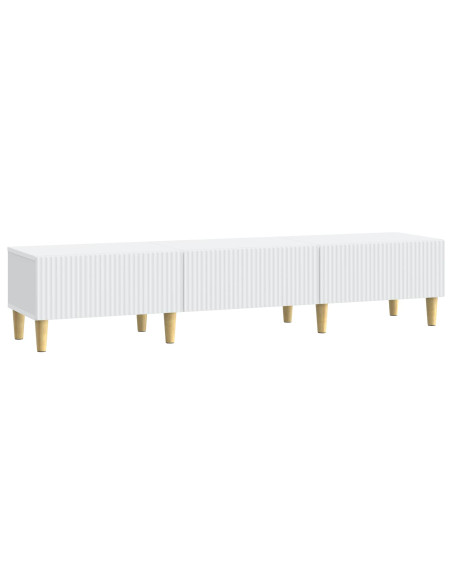 Mobile TV Bianco 147 x 34,5 x 30 cm Legno ingegnerizzato