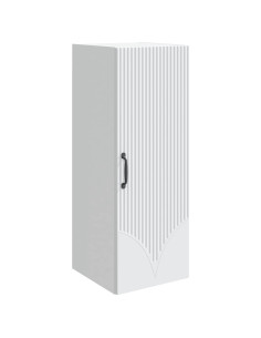 Mobiletto a muro Bianco 33 x 34,5 x 90 cm Legno ingegnerizzato