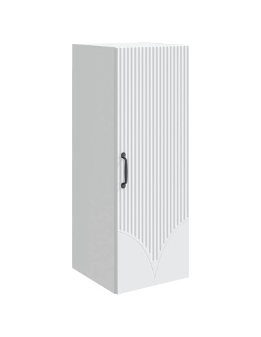 Mobiletto a muro Bianco 33 x 34,5 x 90 cm Legno ingegnerizzato