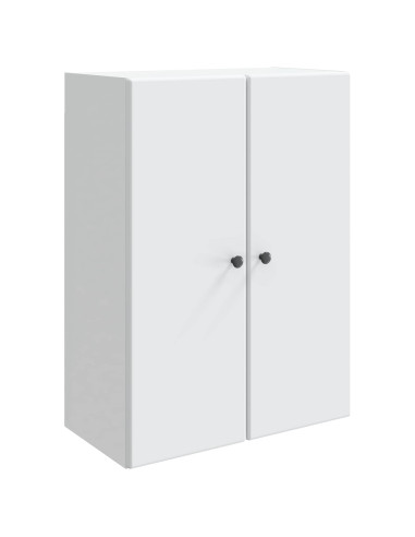 Mobiletto a muro Bianco 66 x 34,5 x 90 cm Legno ingegnerizzato