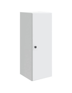Mobiletto a muro Bianco 33 x 34,5 x 90 cm Legno ingegnerizzato