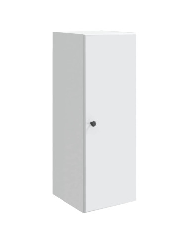 Mobiletto a muro Bianco 33 x 34,5 x 90 cm Legno ingegnerizzato