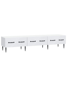 Mobile TV Bianco 147 x 34,5 x 30 cm Legno ingegnerizzato