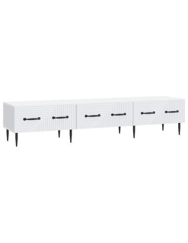 Mobile TV Bianco 147 x 34,5 x 30 cm Legno ingegnerizzato