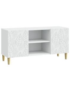 Mobile TV 102 x 34,5 x 50 cm Bianco Legno ingegnerizzato