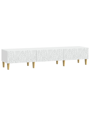 Mobile TV 147 x 34,5 x 30 cm Bianco Legno ingegnerizzato