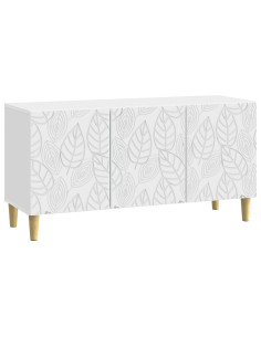 Mobile TV 99 x 34,5 x 50 cm Bianco Legno ingegnerizzato