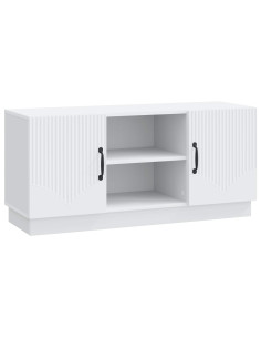 Mobile TV Bianco 102 x 34,5 x 47 cm Legno ingegnerizzato 2