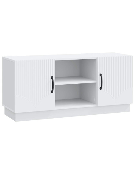 Mobile TV Bianco 102 x 34,5 x 47 cm Legno ingegnerizzato