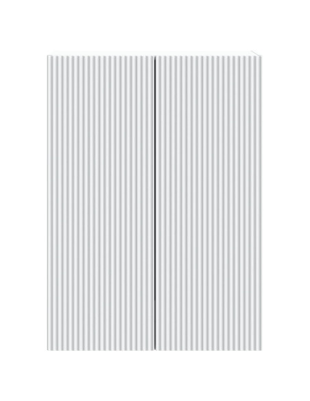 Mobiletto a muro Bianco 66 x 34,5 x 90 cm Legno ingegnerizzato