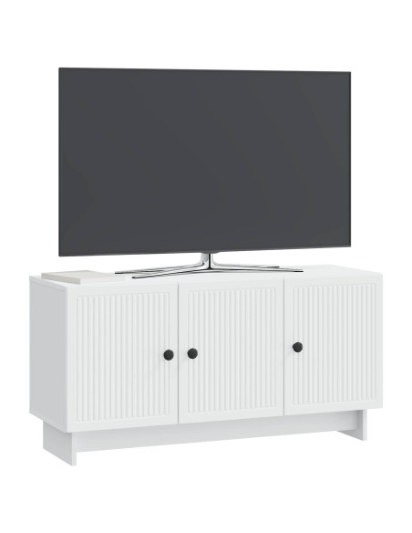 Mobile TV Bianco 99 x 34,5 x 50 cm Legno ingegnerizzato