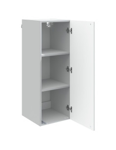 Mobiletto a muro Bianco 33 x 34,5 x 90 cm Legno ingegnerizzato 2