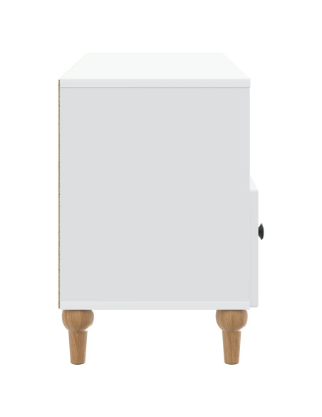 Mobile TV Bianco 102 x 34,5 x 50 cm Legno ingegnerizzato