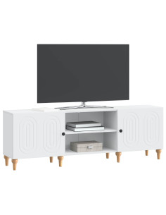 Mobile TV Bianco 150 x 31 x 50 cm Legno ingegnerizzato 2