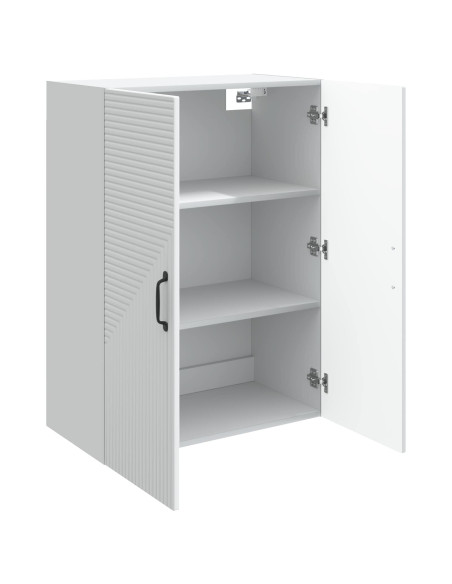 Mobiletto a muro Bianco 66 x 34,5 x 90 cm Legno ingegnerizzato