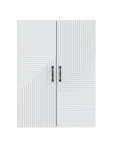 Mobiletto a muro Bianco 66 x 34,5 x 90 cm Legno ingegnerizzato