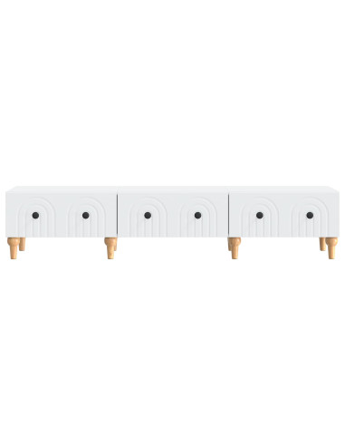 Mobile TV Bianco 147 x 34,5 x 30 cm Legno ingegnerizzato