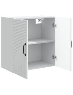 Mobiletto a muro Bianco 59 x 31 x 60 cm Legno ingegnerizzato 2