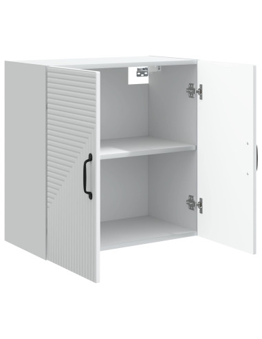 Mobiletto a muro Bianco 59 x 31 x 60 cm Legno ingegnerizzato