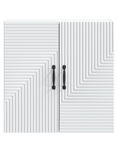 Mobiletto a muro Bianco 59 x 31 x 60 cm Legno ingegnerizzato