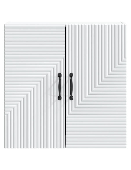 Mobiletto a muro Bianco 59 x 31 x 60 cm Legno ingegnerizzato