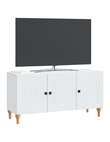 Mobile TV Bianco 99 x 34,5 x 50 cm Legno ingegnerizzato