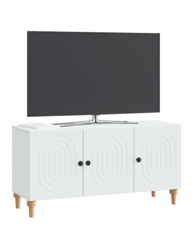 Mobile TV Bianco 99 x 34,5 x 50 cm Legno ingegnerizzato