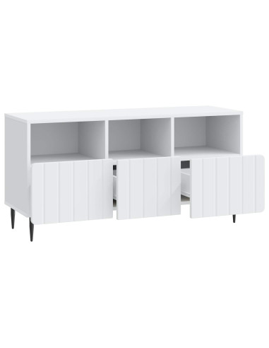 Mobile TV Bianco 102 x 34,5 x 50 cm Legno ingegnerizzato