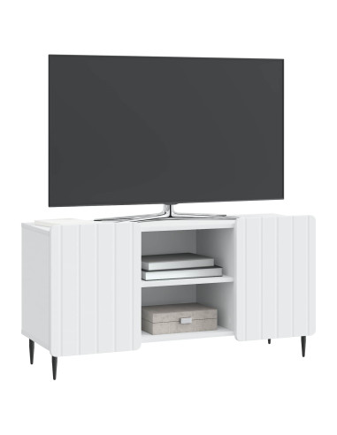 Mobile TV Bianco 102 x 34,5 x 52 cm Legno ingegnerizzato