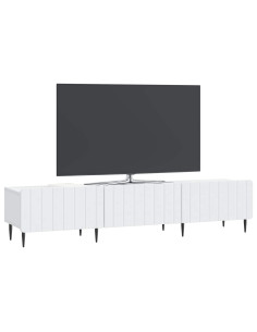Mobile TV Bianco 147 x 34,5 x 32 cm Legno ingegnerizzato 2