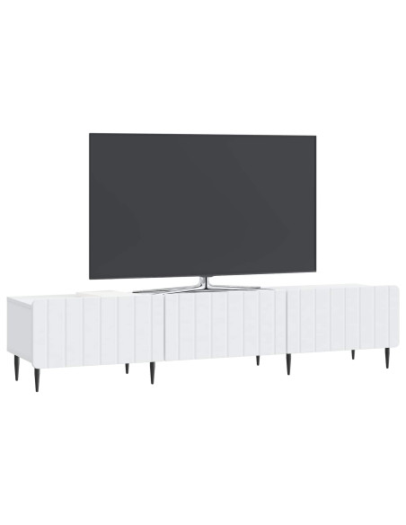 Mobile TV Bianco 147 x 34,5 x 32 cm Legno ingegnerizzato