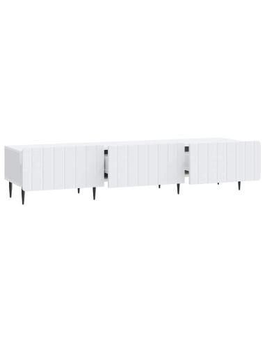 Mobile TV Bianco 147 x 34,5 x 32 cm Legno ingegnerizzato