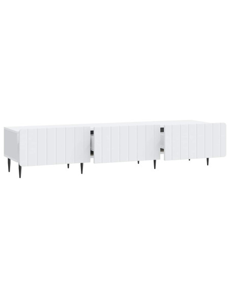 Mobile TV Bianco 147 x 34,5 x 32 cm Legno ingegnerizzato