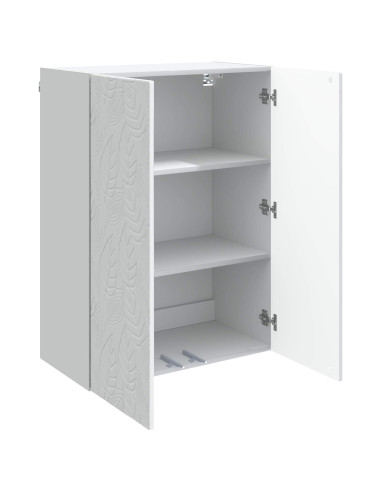 Mobiletto a muro Bianco 66 x 34,5 x 90 cm Legno ingegnerizzato