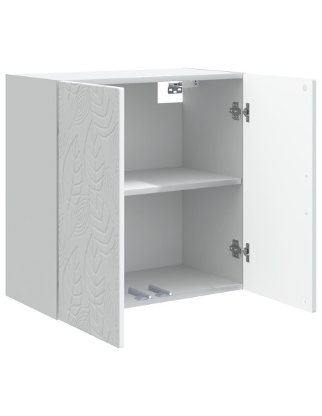 Mobiletto a muro Bianco 59 x 31 x 60 cm Legno ingegnerizzato